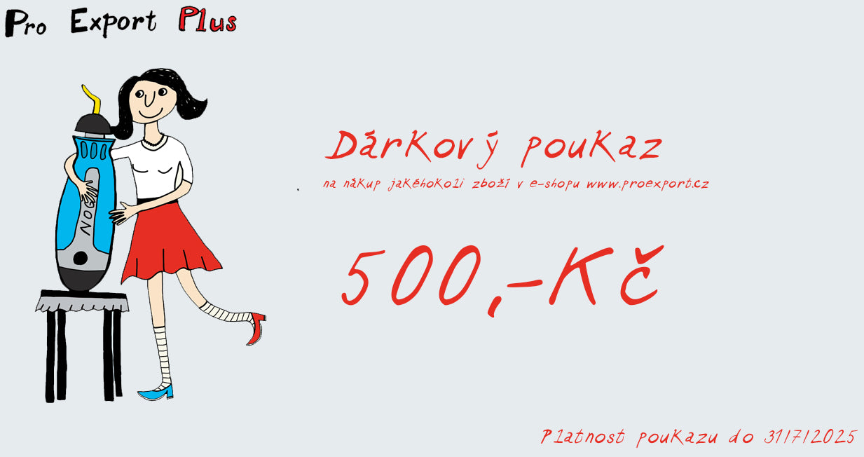 Dárkový poukaz Pro Export Plus