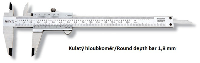 341-06-2 - POSUVNÉ MĚŘÍTKO SE ŠROUBKEM