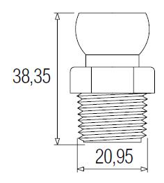 59865.1 - HRDLO SE ZÁVITEM 1/2"
