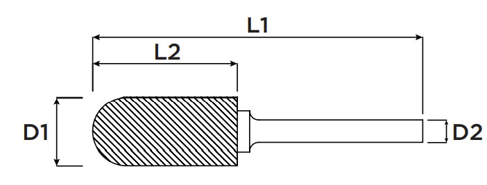 CB3616 - TYP C - VÁLCOVÁ FRÉZA 16mm
