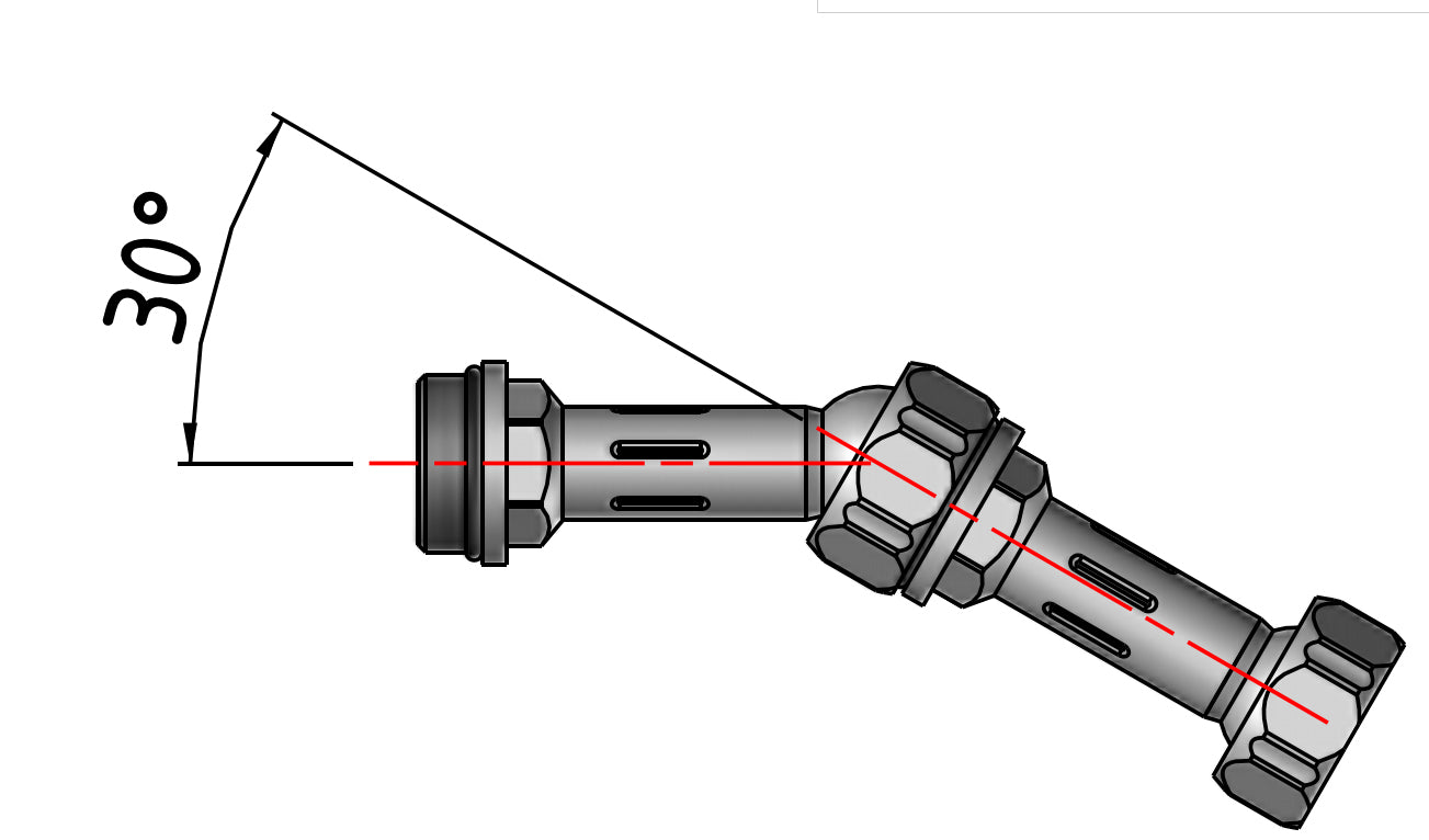 D-22-38 - prodloužený díl 38 mm