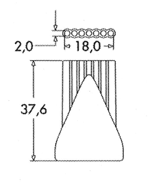 59893.1 - TRYSKA ROZPRAŠOVACÍ 7MI TRYSKA
