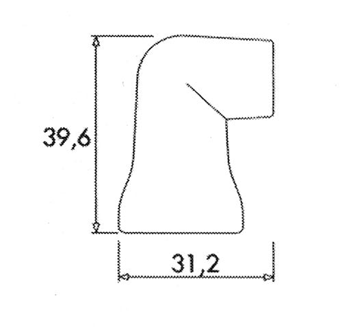 59880.1 - TRYSKA 90° 12,70MM