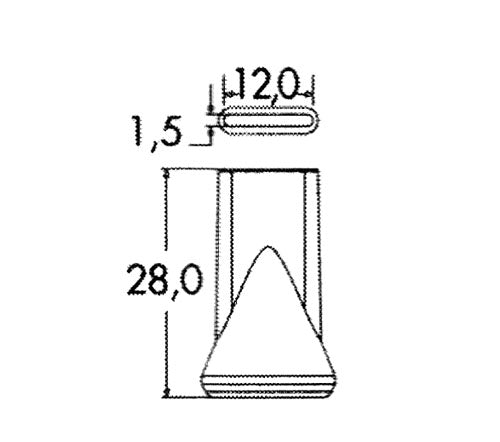 49452BLK.1 - SLOT NOZZLE 1.52MM