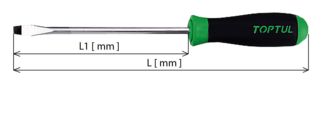 FAAB1020 - ŠROUBOVÁK PLOCHÝ 10