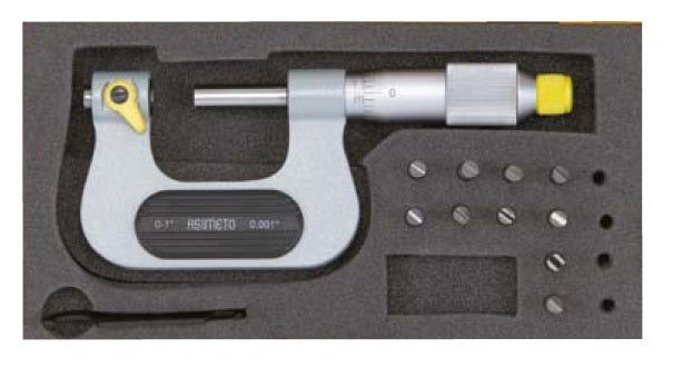 133-01-0 - MIKROMETR NA MĚŘENÍ ZÁVITŮ