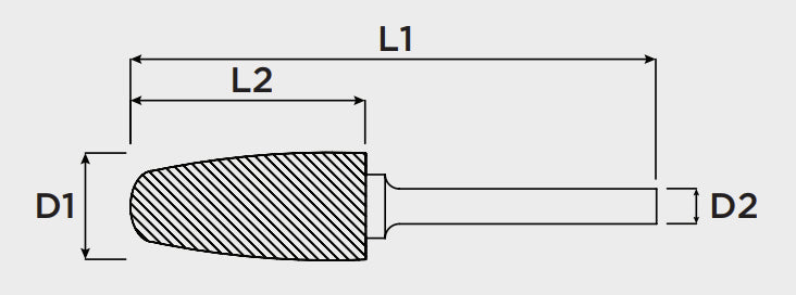 CB6608 - TYP F - STROMEČKOVÁ FRÉZA 8mm