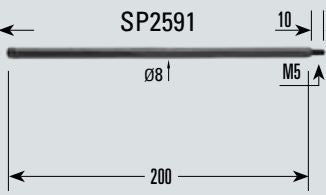 SP2591 - NÁSTAVEC PRO HÁK NA ŠPONY