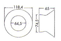 81303AS.1 - ANTISTATIC ROUND NOZZLE