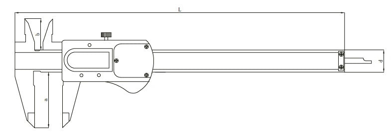 301-06-0 - POSUVNÉ MĚŘÍTKO IP67 SYLVAC