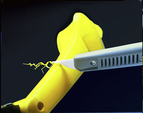 CR2300 - ŠKRABÁK NOGA KERAMICKÝ VYDUTÝ