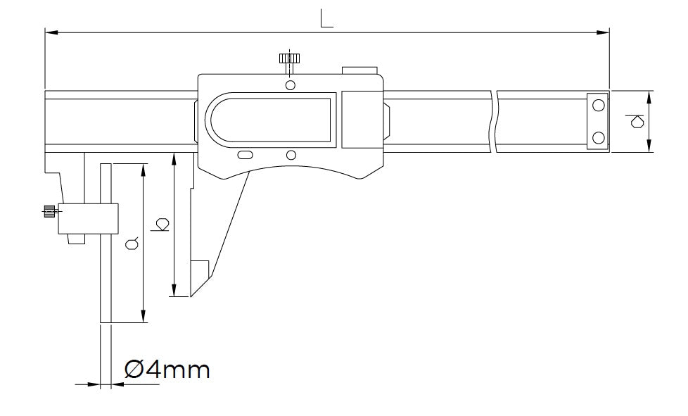 316-06-2 - POSUVNÉ MĚŘÍTKO NA TRUBKY