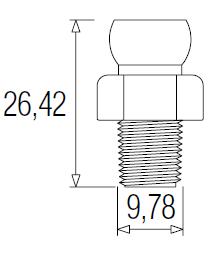 49425G.1 - HRDLO SE ZÁVITEM 1/8"