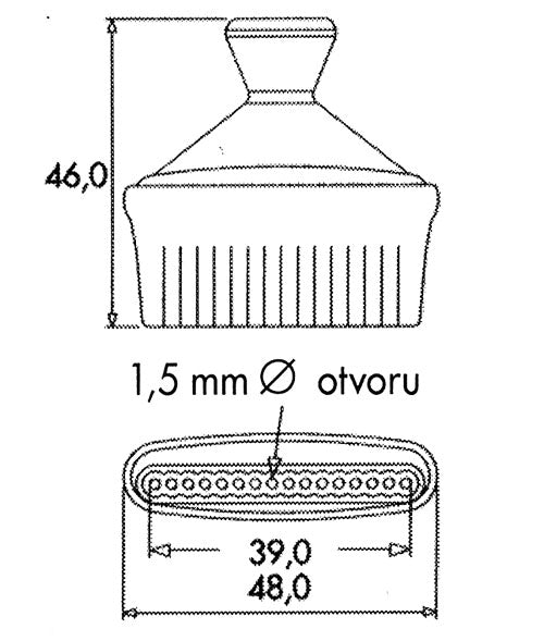 46450.1 - TILTING NOZZLE - YELLOW