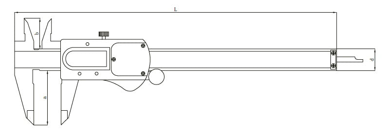 301-08-0 - POSUVNÉ MĚŘÍTKO IP67 SYLVAC