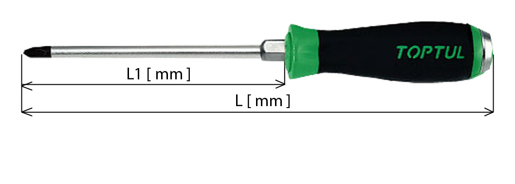 FBGB0108 - ŠROUBOVÁK ÚDEROVÝ KŘÍŽOVÝ 1