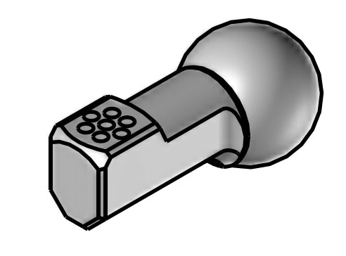 SDL-9,5_90 - spec. 6 nozzles 90° long