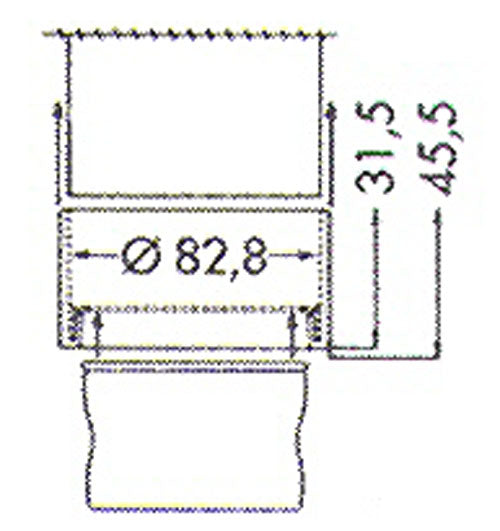 81307AS.1 - ADAPTÉR ANTISTATICKÝ 7,62CM