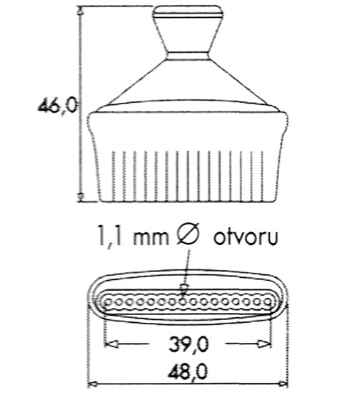 46449.1 - NOZZLE - YELLOW