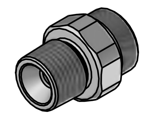 GA-9,5-1_8 R - spojka se závitem 1/8" R