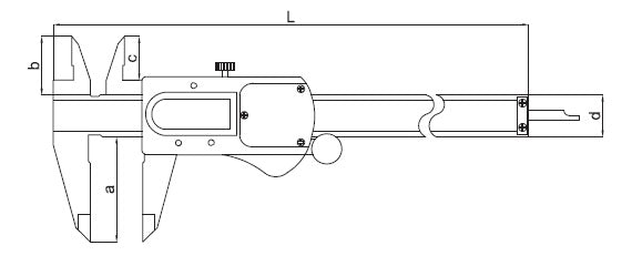 305-06-2 - 150 mm POSUVNÉ MĚŘÍTKO IP67