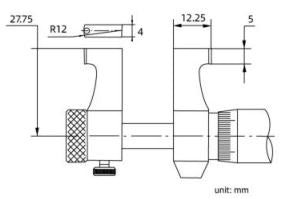 207-02-0NC - MIKROMETR DUTINOVÝ