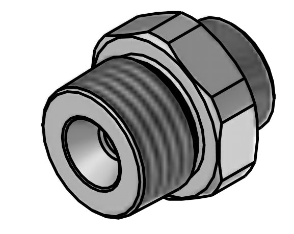 GA-9,5-1_4 R - spojka se závitem 1/4" R